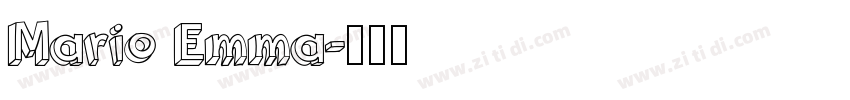 Mario Emma字体转换